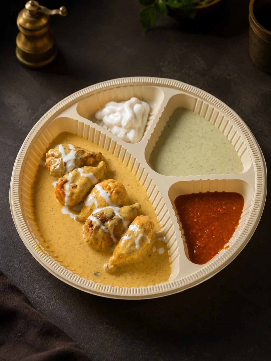 Gravy Momos in Chandrapur